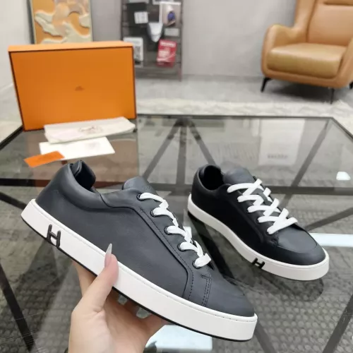 Replica Hermes Casual Shoes For Men #1330082 $76.00 USD for Wholesale