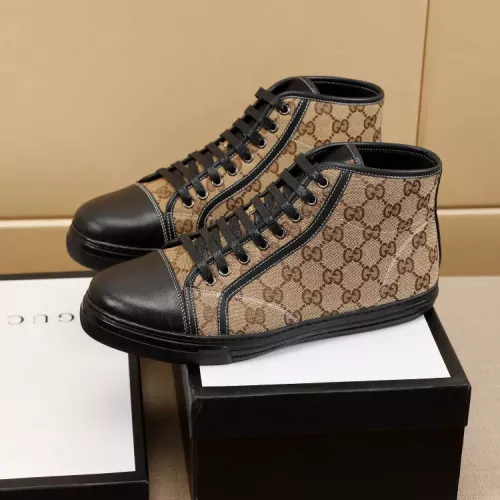 Cheap Gucci High Tops Shoes For Men #1330138, $$72.00 USD On Gucci High Tops Shoes