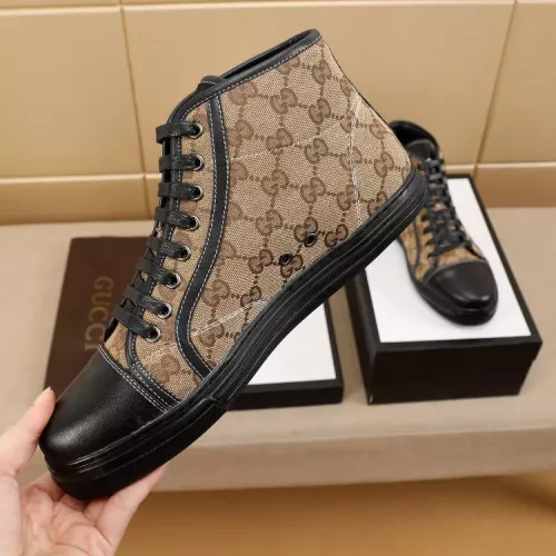 Replica Gucci High Tops Shoes For Men #1330138 $72.00 USD for Wholesale