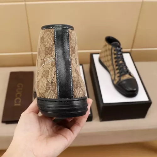 Replica Gucci High Tops Shoes For Men #1330138 $72.00 USD for Wholesale