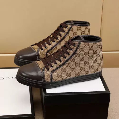 Cheap Gucci High Tops Shoes For Men #1330139, $$72.00 USD On Gucci High Tops Shoes