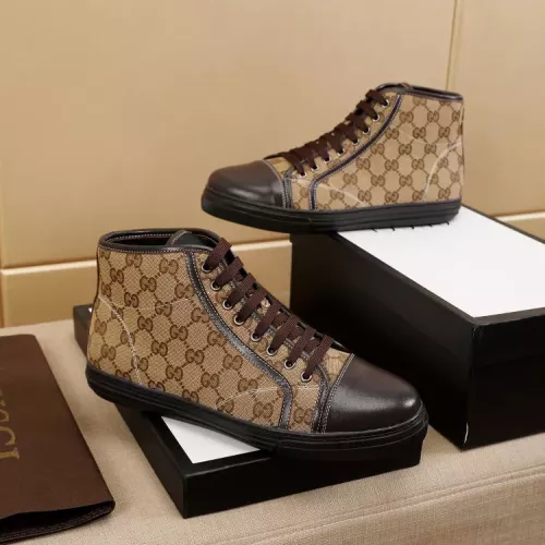 Replica Gucci High Tops Shoes For Men #1330139 $72.00 USD for Wholesale