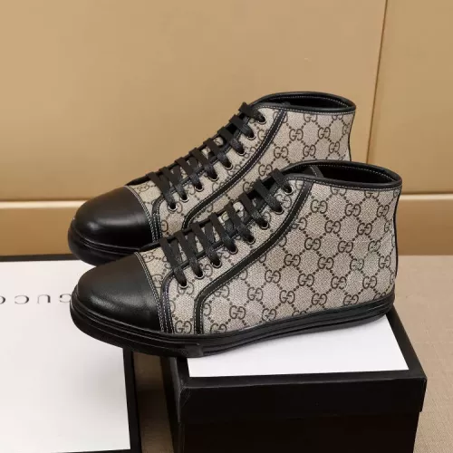 Cheap Gucci High Tops Shoes For Men #1330140, $$72.00 USD On Gucci High Tops Shoes