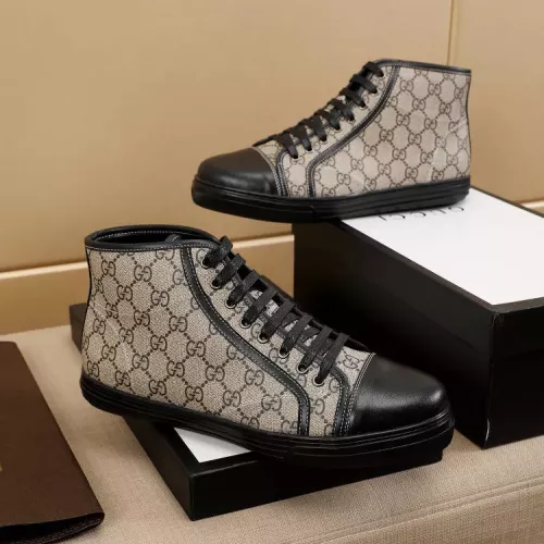 Replica Gucci High Tops Shoes For Men #1330140 $72.00 USD for Wholesale