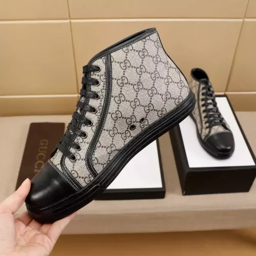 Replica Gucci High Tops Shoes For Men #1330140 $72.00 USD for Wholesale