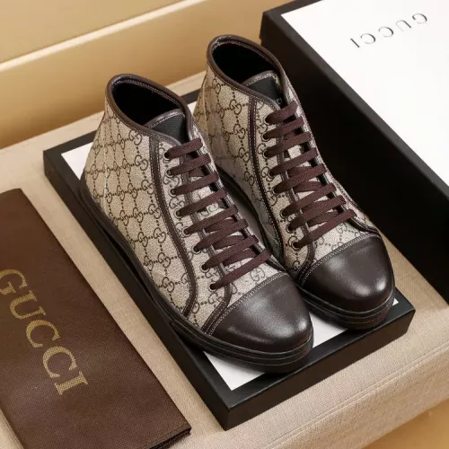 Replica Gucci High Tops Shoes For Men #1330141 $72.00 USD for Wholesale