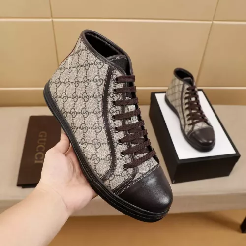 Replica Gucci High Tops Shoes For Men #1330141 $72.00 USD for Wholesale