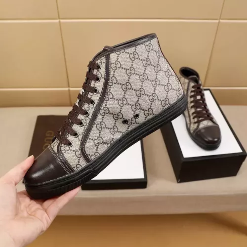 Replica Gucci High Tops Shoes For Men #1330141 $72.00 USD for Wholesale