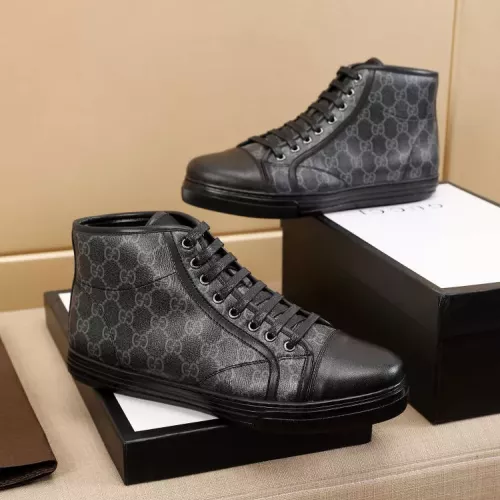 Replica Gucci High Tops Shoes For Men #1330142 $72.00 USD for Wholesale
