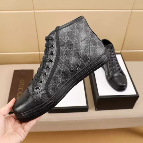 Replica Gucci High Tops Shoes For Men #1330142 $72.00 USD for Wholesale