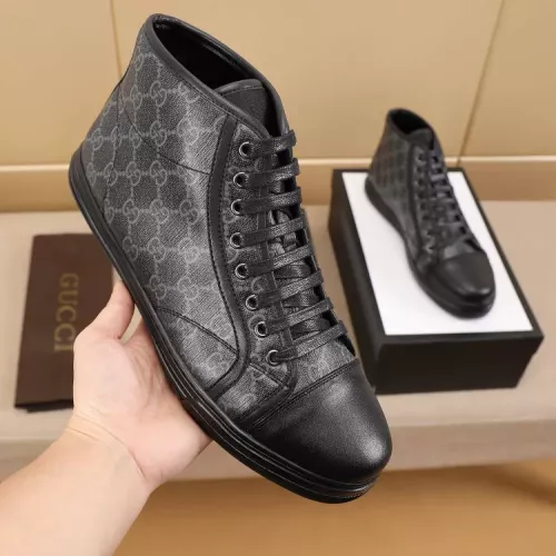 Replica Gucci High Tops Shoes For Men #1330142 $72.00 USD for Wholesale