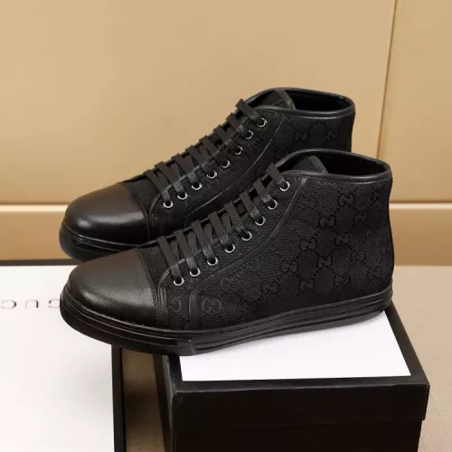 Cheap Gucci High Tops Shoes For Men #1330143, $$72.00 USD On Gucci High Tops Shoes