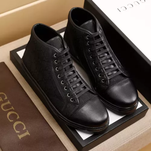 Replica Gucci High Tops Shoes For Men #1330143 $72.00 USD for Wholesale