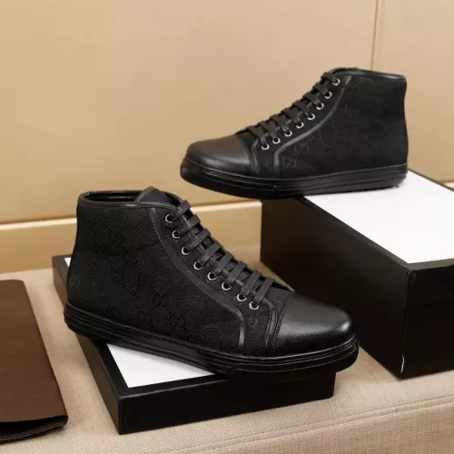 Replica Gucci High Tops Shoes For Men #1330143 $72.00 USD for Wholesale