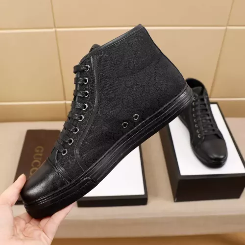 Replica Gucci High Tops Shoes For Men #1330143 $72.00 USD for Wholesale