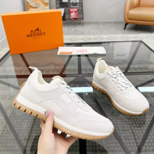 Replica Hermes Casual Shoes For Men #1330159 $80.00 USD for Wholesale