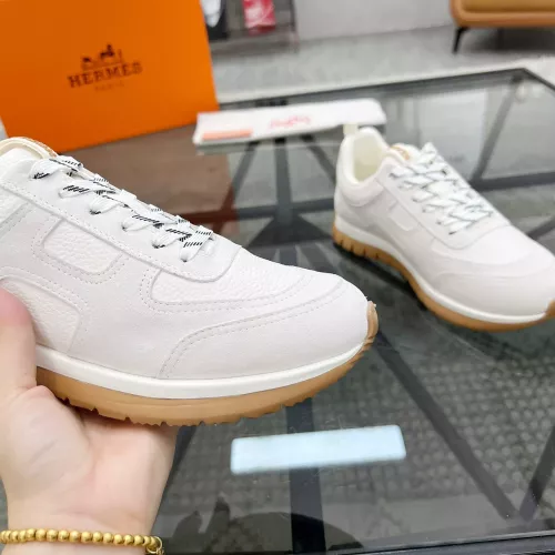 Replica Hermes Casual Shoes For Men #1330159 $80.00 USD for Wholesale