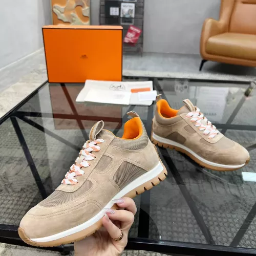 Replica Hermes Casual Shoes For Men #1330161 $80.00 USD for Wholesale