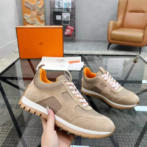 Replica Hermes Casual Shoes For Men #1330161 $80.00 USD for Wholesale