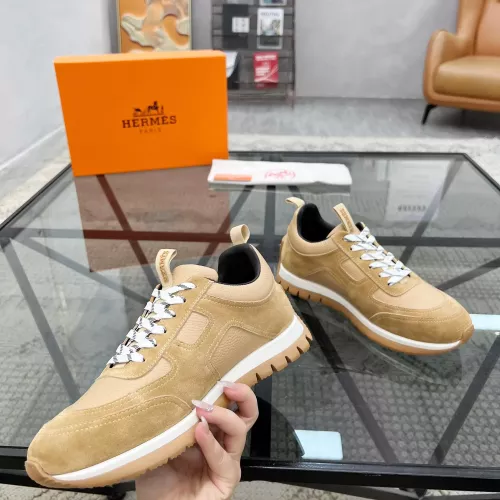 Replica Hermes Casual Shoes For Men #1330162 $80.00 USD for Wholesale