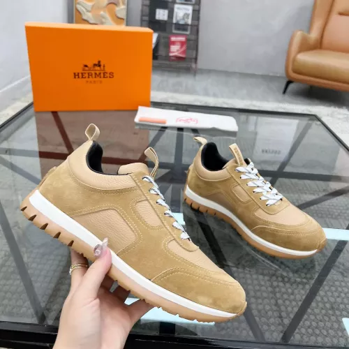 Replica Hermes Casual Shoes For Men #1330162 $80.00 USD for Wholesale