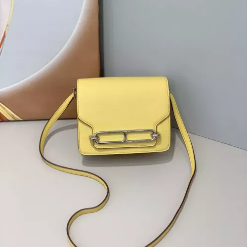 Cheap Hermes AAA Quality Messenger Bags In Silver For Women #1330164, $$72.00 USD On Hermes AAA Quality Messenger Bags
