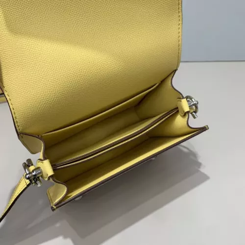 Replica Hermes AAA Quality Messenger Bags In Silver For Women #1330164 $72.00 USD for Wholesale