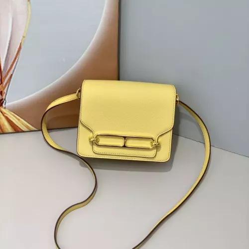 Cheap Hermes AAA Quality Messenger Bags In Gold For Women #1330165, $$72.00 USD On Hermes AAA Quality Messenger Bags
