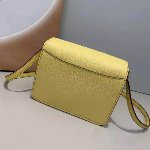 Replica Hermes AAA Quality Messenger Bags In Gold For Women #1330165 $72.00 USD for Wholesale