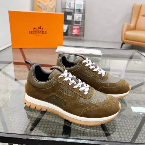 Replica Hermes Casual Shoes For Men #1330166 $80.00 USD for Wholesale