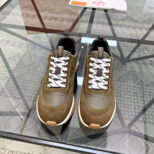Replica Hermes Casual Shoes For Men #1330166 $80.00 USD for Wholesale