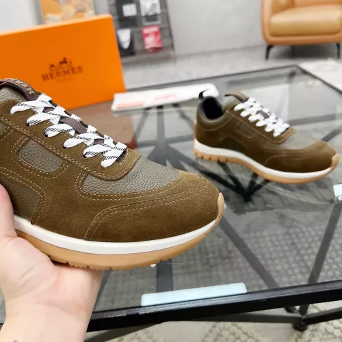 Replica Hermes Casual Shoes For Men #1330166 $80.00 USD for Wholesale