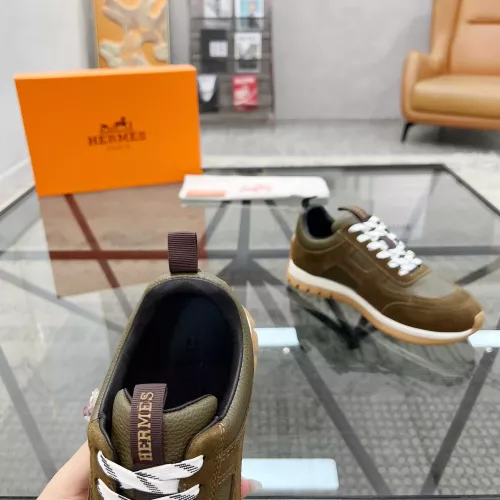 Replica Hermes Casual Shoes For Men #1330166 $80.00 USD for Wholesale