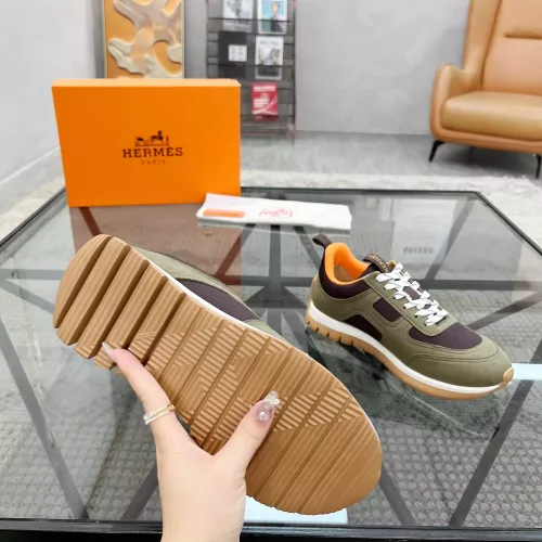 Replica Hermes Casual Shoes For Men #1330167 $80.00 USD for Wholesale