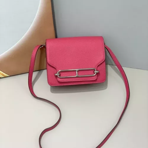 Cheap Hermes AAA Quality Messenger Bags In Silver For Women #1330170, $$72.00 USD On Hermes AAA Quality Messenger Bags