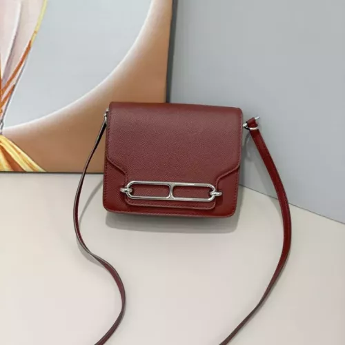 Cheap Hermes AAA Quality Messenger Bags In Silver For Women #1330172, $$72.00 USD On Hermes AAA Quality Messenger Bags