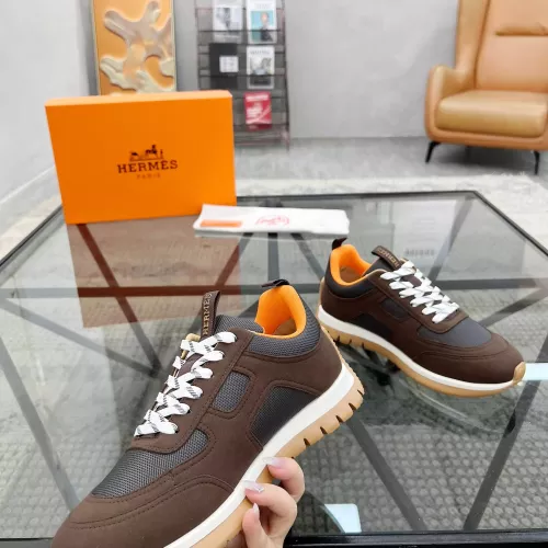 Replica Hermes Casual Shoes For Men #1330173 $80.00 USD for Wholesale