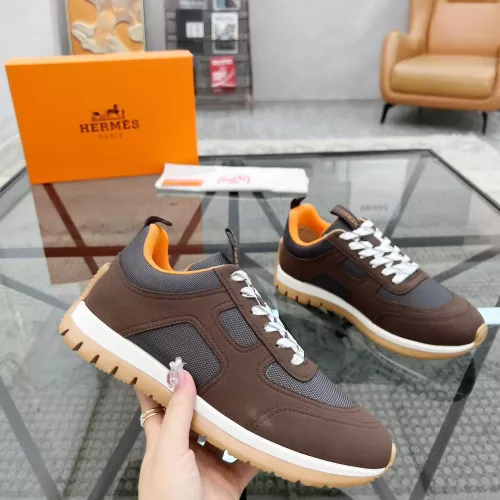 Replica Hermes Casual Shoes For Men #1330173 $80.00 USD for Wholesale