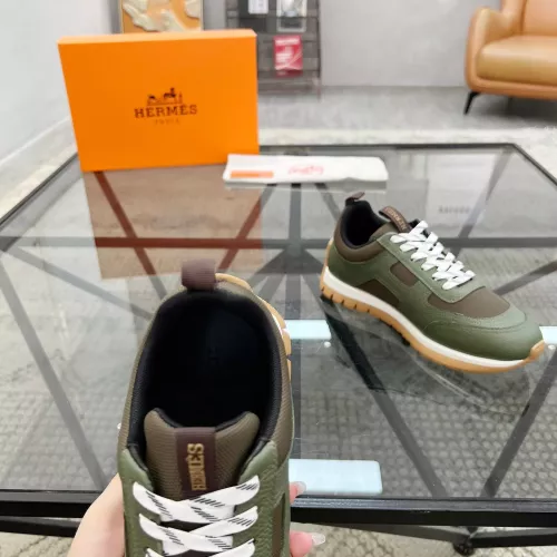 Replica Hermes Casual Shoes For Men #1330194 $80.00 USD for Wholesale