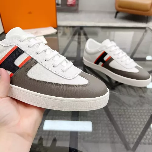 Replica Hermes Casual Shoes For Men #1330210 $80.00 USD for Wholesale