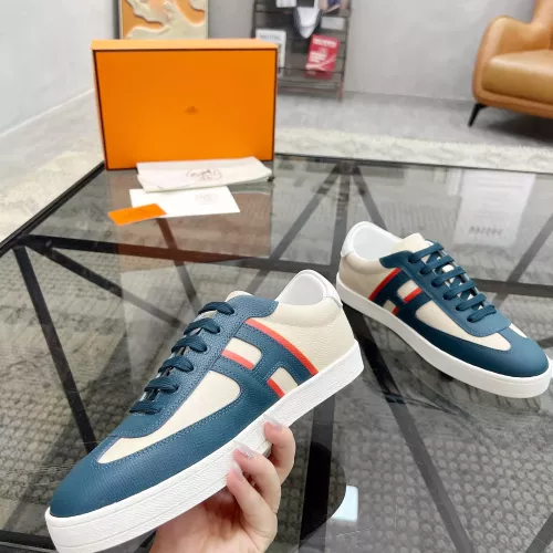 Replica Hermes Casual Shoes For Men #1330211 $80.00 USD for Wholesale