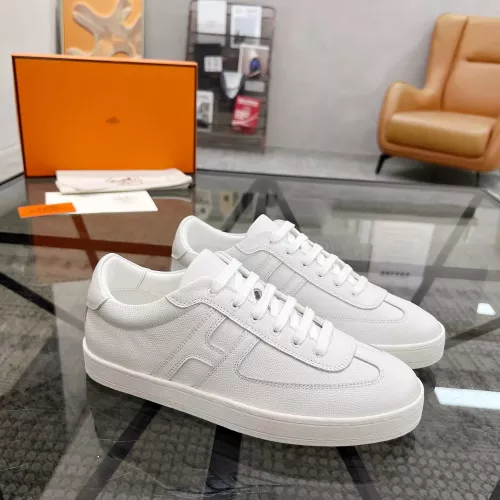 Replica Hermes Casual Shoes For Men #1330213 $80.00 USD for Wholesale
