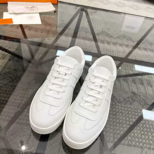 Replica Hermes Casual Shoes For Men #1330213 $80.00 USD for Wholesale