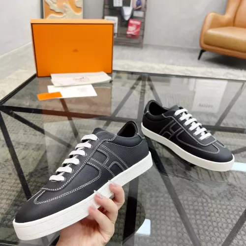 Replica Hermes Casual Shoes For Men #1330214 $80.00 USD for Wholesale