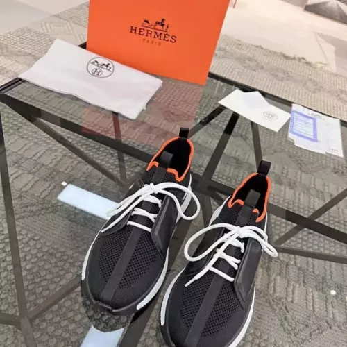 Replica Hermes Casual Shoes For Men #1330216 $82.00 USD for Wholesale