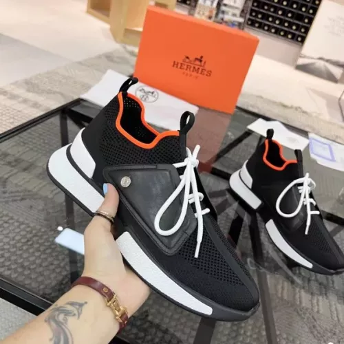 Replica Hermes Casual Shoes For Men #1330216 $82.00 USD for Wholesale