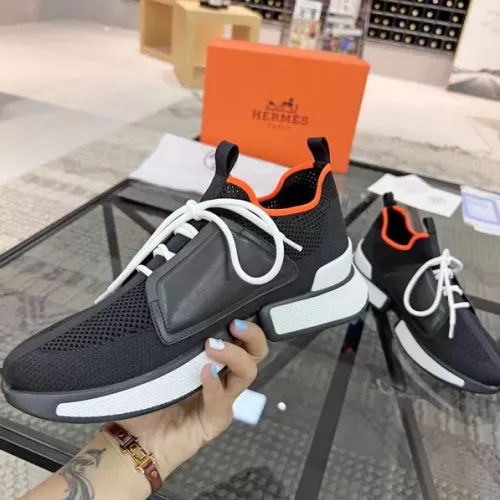 Replica Hermes Casual Shoes For Men #1330216 $82.00 USD for Wholesale