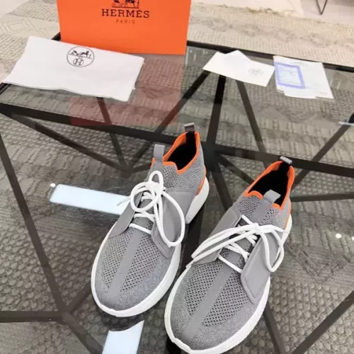 Replica Hermes Casual Shoes For Men #1330217 $82.00 USD for Wholesale