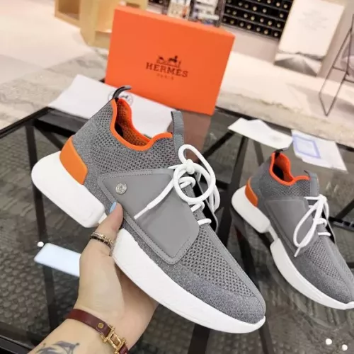 Replica Hermes Casual Shoes For Men #1330217 $82.00 USD for Wholesale