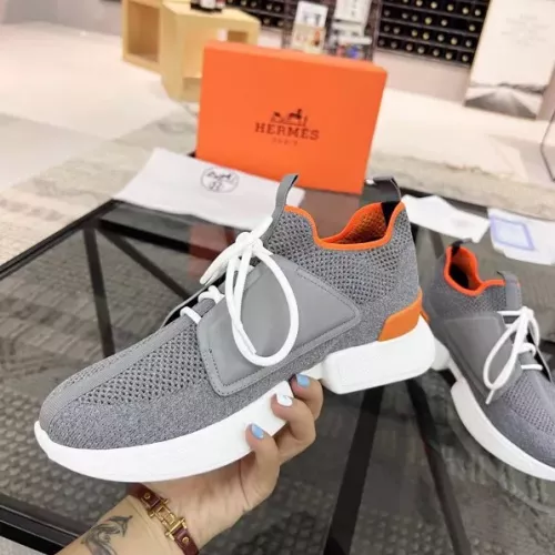 Replica Hermes Casual Shoes For Men #1330217 $82.00 USD for Wholesale